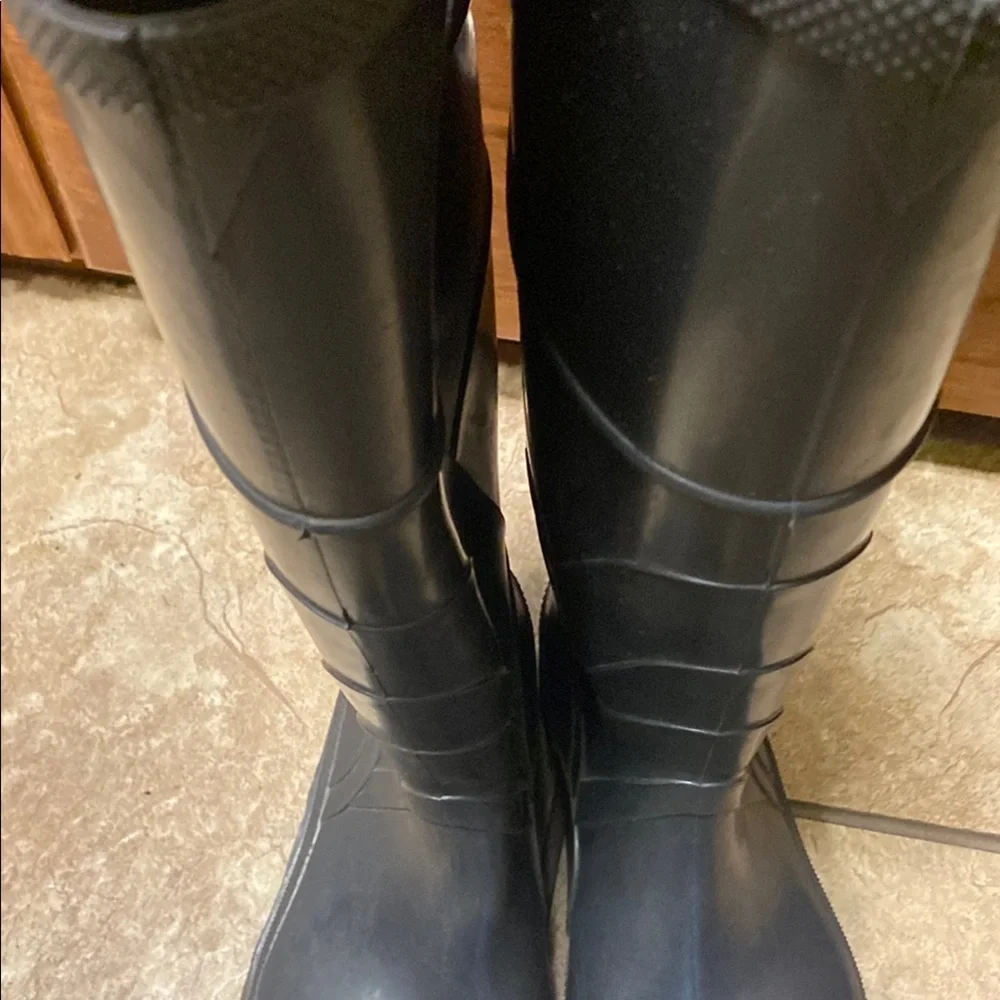 Men’s Onguard Black Size 7 Waterproof Boots Outdoor Workwear